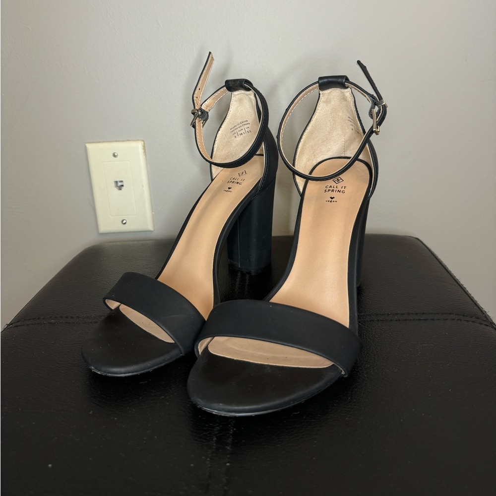 Call it spring - block heels